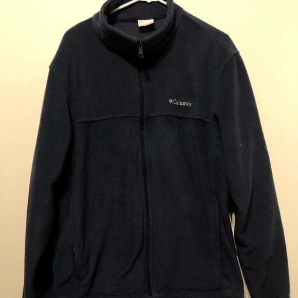 unisex columbia bluish grey zip-up 🔆 - Picture 1 of 4